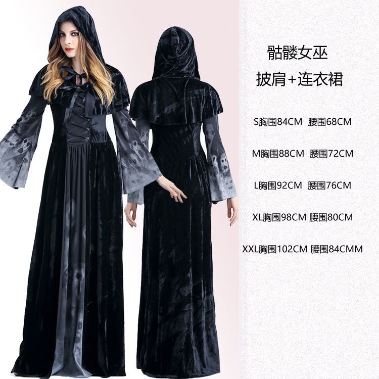 Halloween cosplay costume horror Ghost Bride Doctor Nurse vampire student masquerade clothing wholesale 1366 witch - Image 1