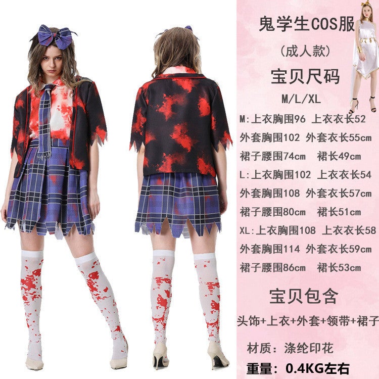 Halloween cosplay costume horror Ghost Bride Doctor Nurse vampire student masquerade clothing wholesale 1366 witch - Image 5