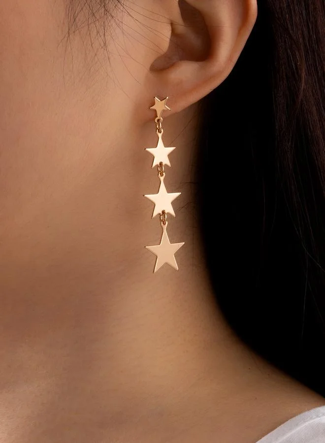 تايك تو Star Dangle Earrings