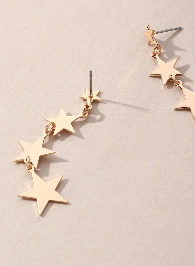 تايك تو Star Dangle Earrings