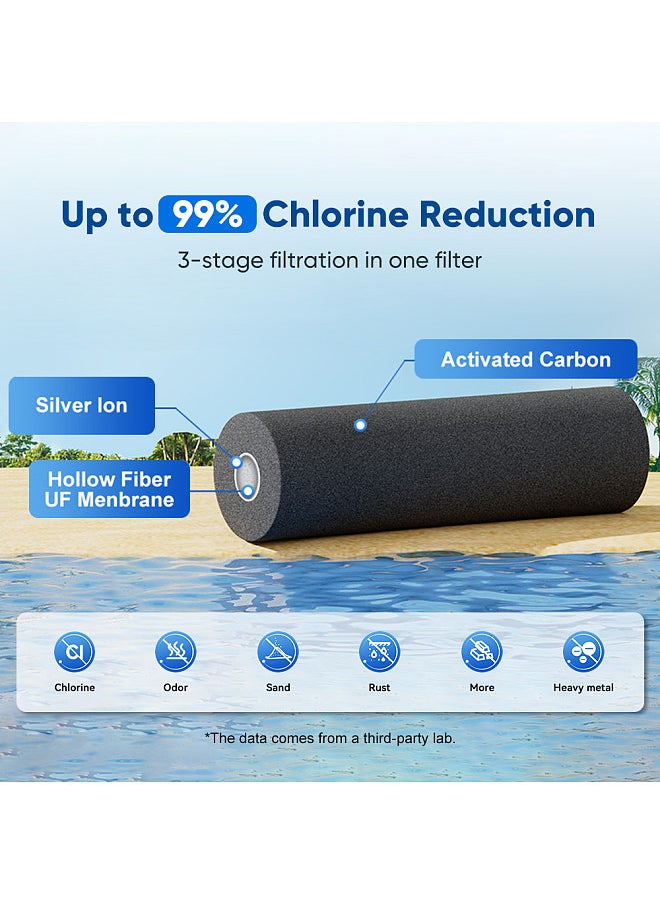 Generic - 2.25 Gallon Gravity Water Filter System Stainless Steel Countertop Water Filter System Water Purifier - Image 1