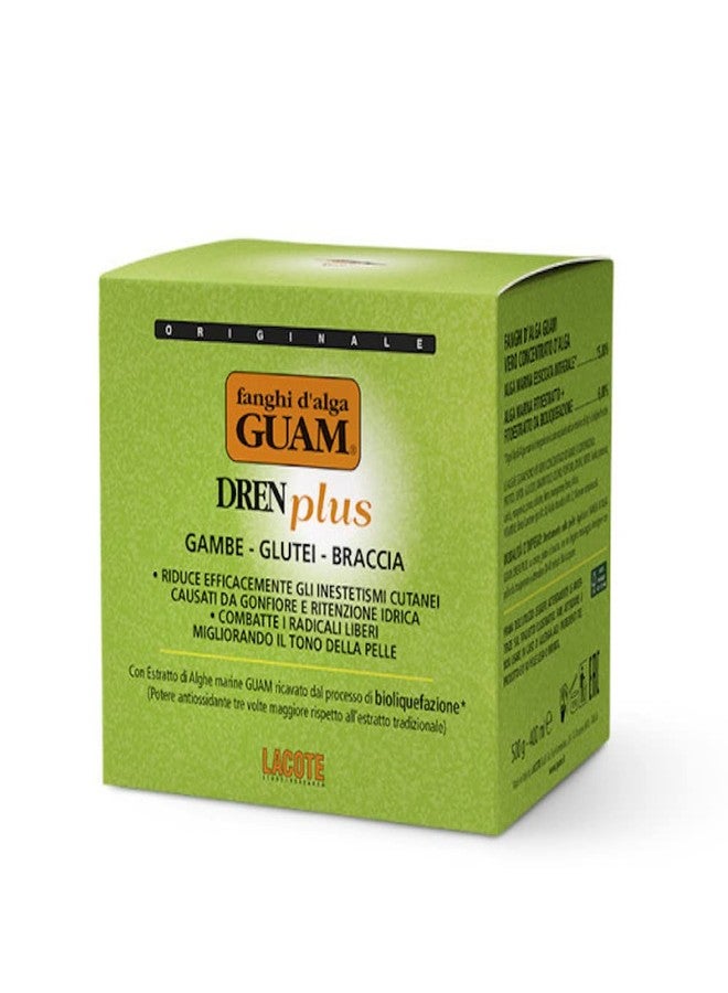 Guam Draining Body Wrap, DREN PLUS Seaweed Mud Body Wraps for Lymphatic Drainage against Water Retention and Swelling (1.1 LB) - Image 3