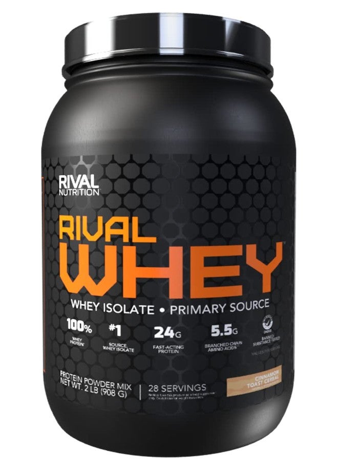 RIVAL NUTRITION حبوب رايفال واي بنكهة خبز التوست بالقرفة 2 رطل - Image 1