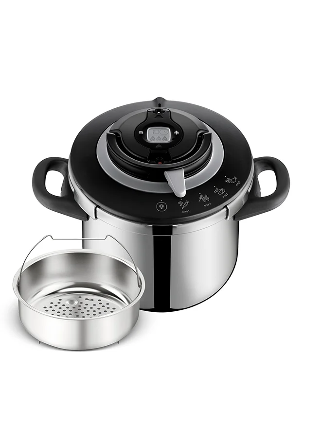 Tefal TEFAL Clipso+ CHEF 8L | Pressure Cooker | 4 Cooking Programs | Fast Cooking | One-Handed Lid | Made in France | 2 Years Warranty | P4551431