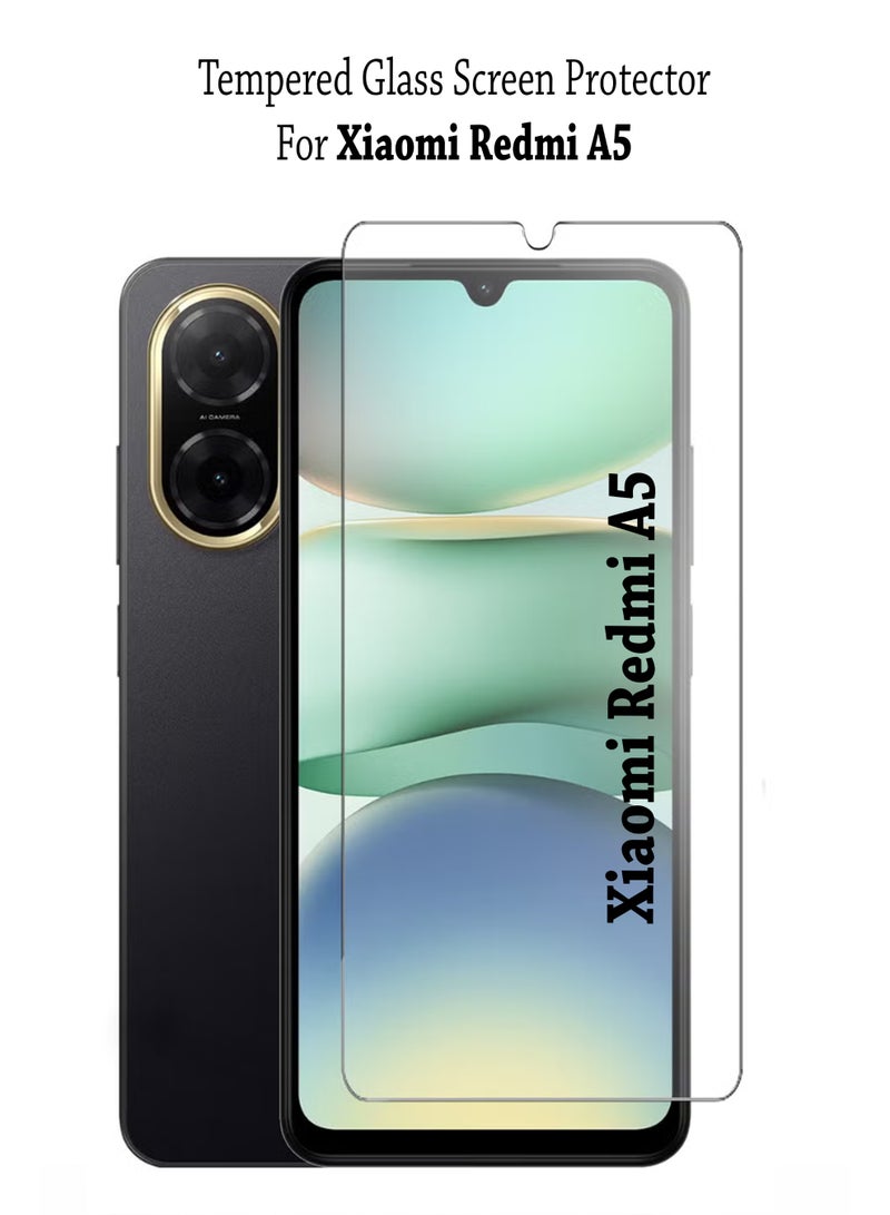 JOMILA Xiaomi Redmi A5 Tempered Glass Screen Protector For Xiaomi Redmi A5 -Clear - Image 1