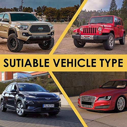 Tymate RV Tire Pressure Monitoring System - M7-3 TPMS Tire Pressure Monitor System(0-87 PSI) with Solar Charger, RV TPMS with 4 sensors & 5 Alarm Modes, LCD Display, Auto Sleep Mode, Easy to Install - Image 4