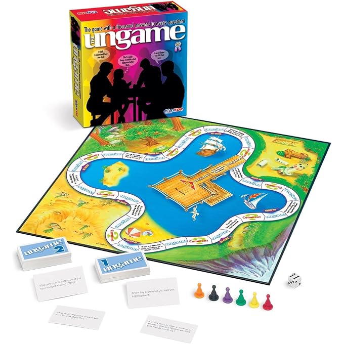TaliCor The Ungame - Non-competitive Communication Game  Encourages Emotional Connection, Communication, and Listening  For Families, Couples, and Groups  Great for Therapists, Teachers, and Counselors - Image 1