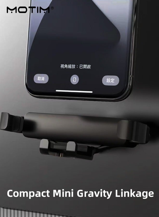 Motim 1 Pcs Gravity Car Phone Holder for Car Air Vent  Dashboard And 1 Pcs Long Arm Car Phone Holder Suction Cup Universal Mobile Holder - Image 3