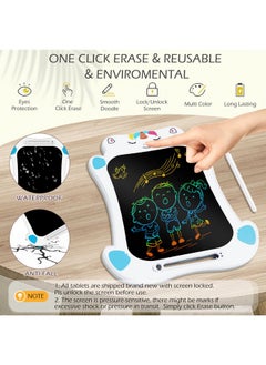 Jasonwell Lcd Drawing Writing Tablet - Drawing Pad Doodle Board For Kids Toddlers Drawing Toy Educational Learning Toys Christmas Birthday Gift 2 3 4 5 6 7 8 Year Old Girls Boys (Dino&Unicorn)  - Image 3