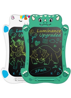 Jasonwell Lcd Drawing Writing Tablet - Drawing Pad Doodle Board For Kids Toddlers Drawing Toy Educational Learning Toys Christmas Birthday Gift 2 3 4 5 6 7 8 Year Old Girls Boys (Dino&Unicorn)  - Image 1
