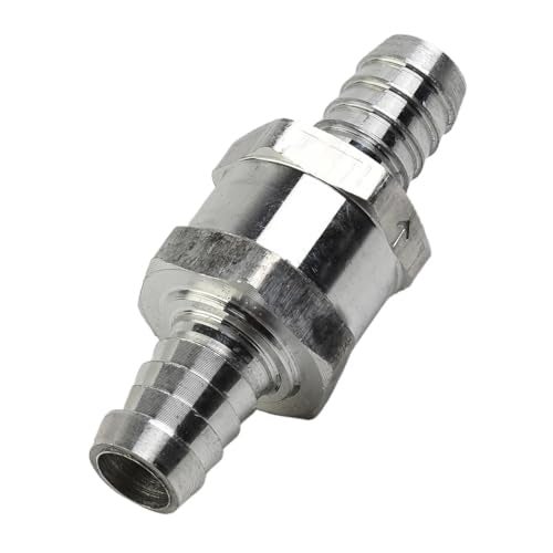 CentIoT - One-Way Non-Return Inline Check Valve - Aluminium Alloy with NBR valve - for fuel Petrol Diesel (6MM) - Image 1