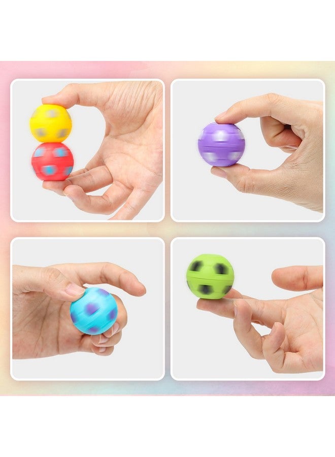أزين 24 قطعة من هدايا حفلات كرة القدم للأطفال من سن 4 إلى 8 سنوات و8 إلى 12 سنة، ألعاب كرة القدم الصغيرة الدوارة، أكياس هدايا لحفلات أعياد الميلاد، ألعاب صندوق الكنز للفصول الدراسية، هدايا العودة للأطفال - Image 2