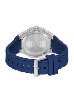 HUGO BOSS HUGO BOSS ROUND ANALOG MEN'S BLUE CASE WATCH - 1530375  - Image 2