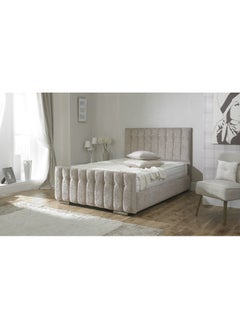 Havana Beds And Upholstery Diana Luxury Handmade Double Bed (Suitable Mattress Fit :140 Cm X 190 Cm)  - Image 1
