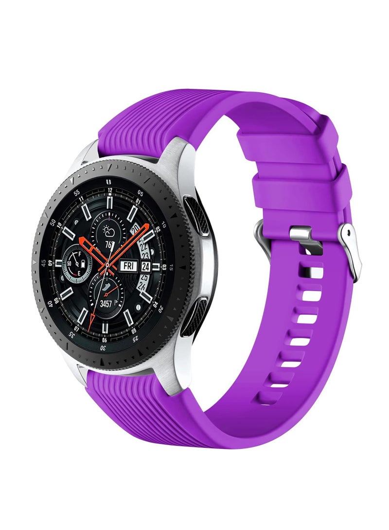 Silicone Buckle Bands 20MM Strap For Samsung Gear Sport/Watch 4/Watch 5/Watch 5 Pro/S2 classic/active 2 40mm 44mm/Amazfit GTS 3/4/4 Mini/Bip 3/Pro/GTS 2 mini/GTS 2e/Bip U - Image 1