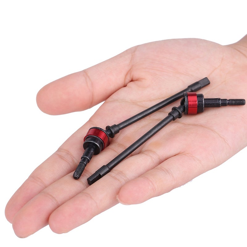 4 Pcs Remote Control Model Accessory Parts Hard Steel Front Axle Drive Shaft for SCX10 RC Car - Image 2