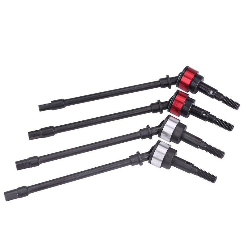 4 Pcs Remote Control Model Accessory Parts Hard Steel Front Axle Drive Shaft for SCX10 RC Car - Image 3