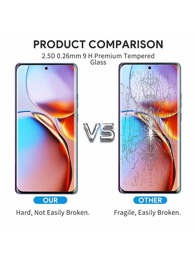 2 Pieces Full Cover Glass Screen Protector For Xiaomi 14T Pro 5G Black/Clear and Screen Protector Accessories - Image 3