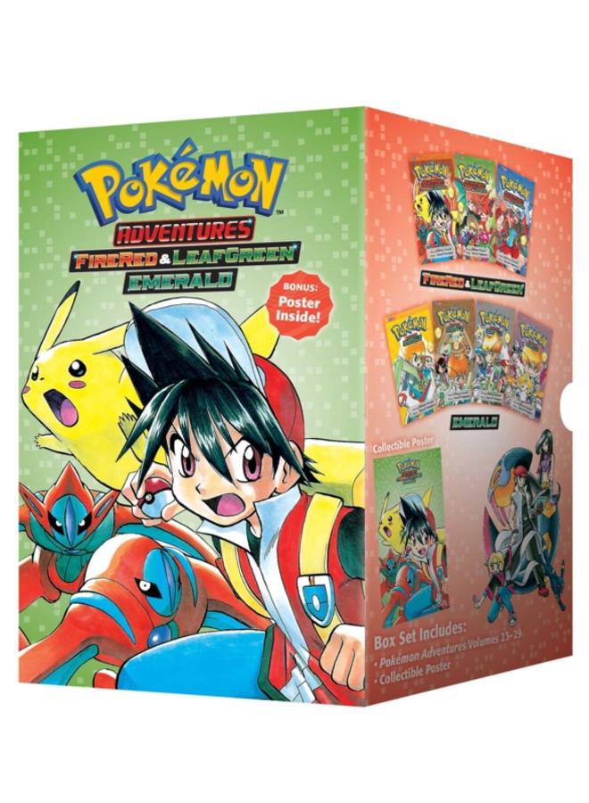 Pokemon Adventures FireRed & LeafGreen / Emerald Box Set : Includes Vols. 23-29 