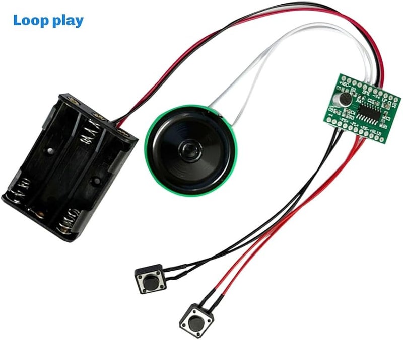 Light Activated DIY Voice Greeting Card with Sound Module Recording and Loop Playback - Image 4