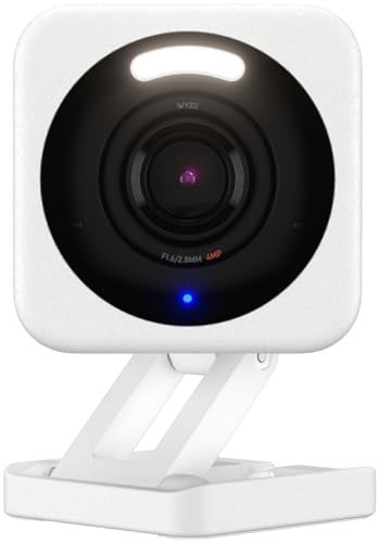 WYZE Cam v4 Latest Model 25K AI Security Camera IndoorOutdoor Cameras for Home Security Baby Monitor Pet Camera Vibrant Color Night Vision No Subscription Required Free Expert Help - Image 1