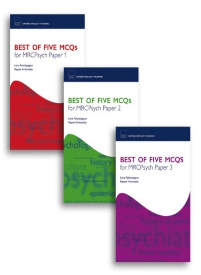 null - Best Of Five Mcqs For Mrcpsych Papers 1, 2 And 3 Pack - Image 1