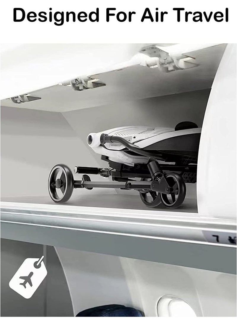 ليموس عربة أطفال خفيفة الوزن بإطار من الألومنيوم قابلة للاستخدام للأطفال حديثي الولادة - Image 5