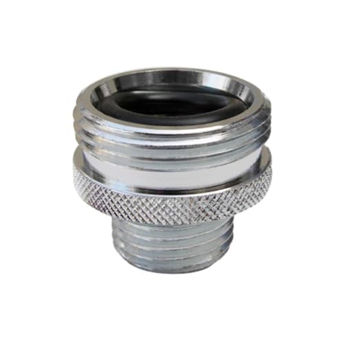 LASCO 08-2499 Ball Joint Shower Arm Adapter Adapts Gerber Old Style Heads to 1/2-Inch Male Pipe Thread, Chrome Plated Brass, Silver - Image 4