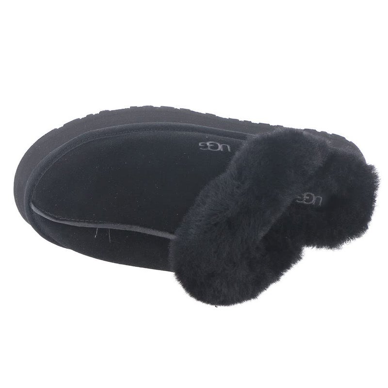 UGG Women's Disquette Slipper, Black, 10 - Image 1