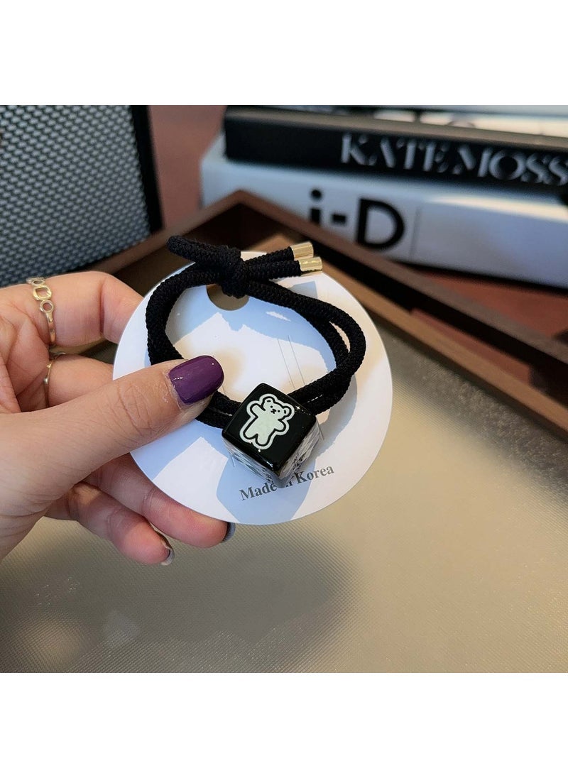 Loquat Korean Smiley Bear Hair Ties Autumn Winter A015-4 little bear