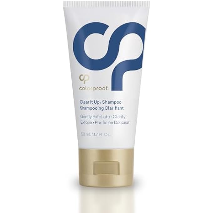 ColorProof CLEAR IT UP SHAMPOO, 1.7OZ - CLARIFYING, DETOX SHAMPOO FOR COLOR-TREATED HAIR, REMOVES BUILD-UP, ODORS, HARD WATER MINERALS, & CHLORINE, SULFATE-FREE, VEGAN - Image 3
