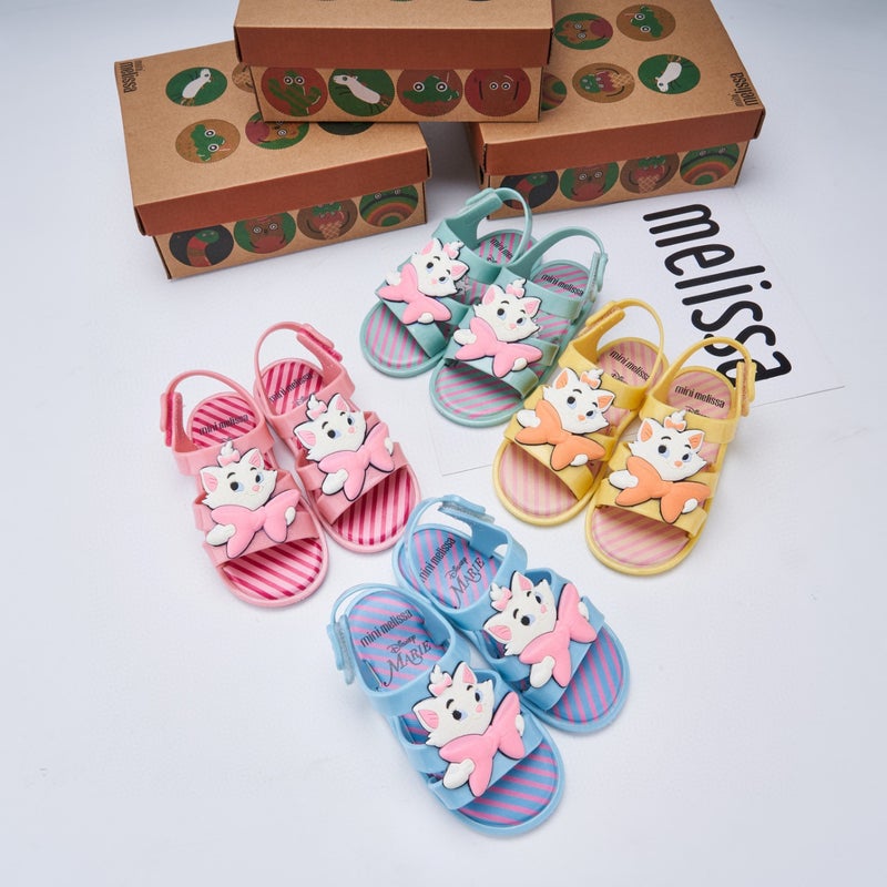 2024 Mei*Sha New Jelly Shoes Kidsren'S Shoes Kitten Open-Toed Sandals For Boys And Girls Kidsren'S Beach Shoes Fragrant Shoes - Image 3