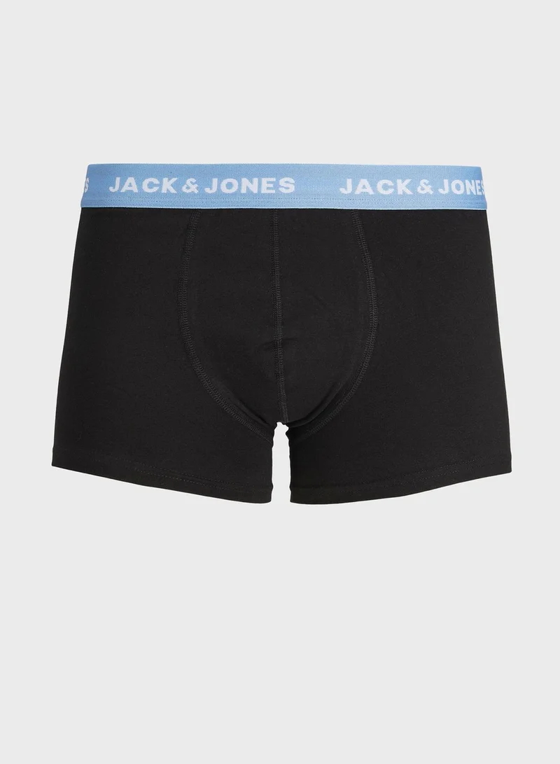 JACK & JONES 2 Pack Logo Trunks & Socks