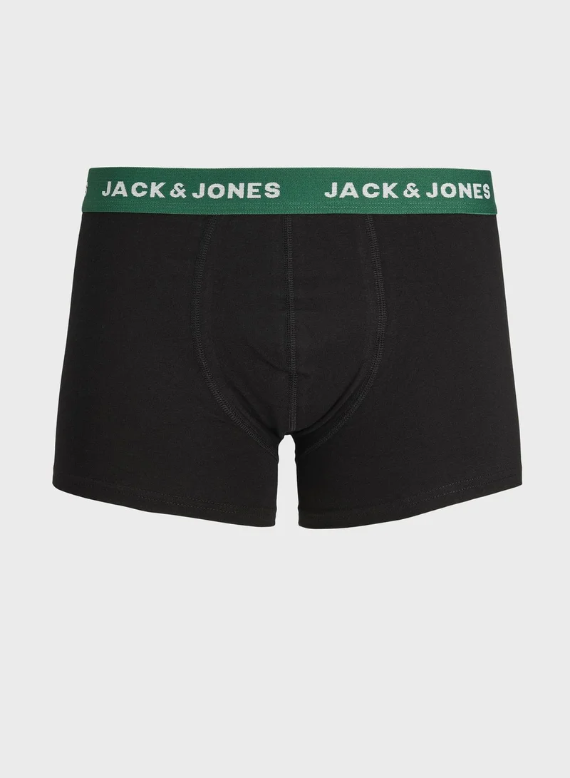 JACK & JONES 2 Pack Logo Trunks & Socks