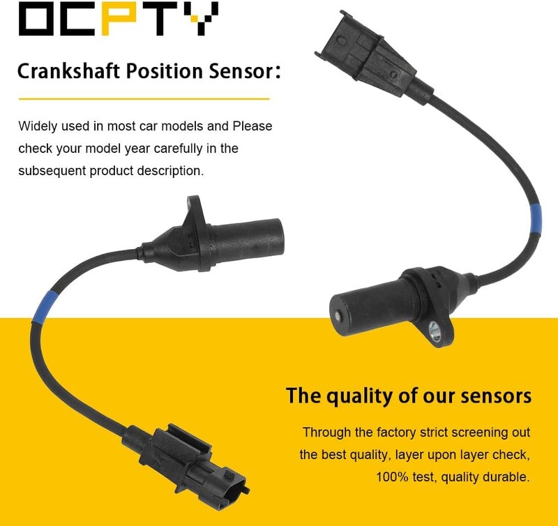 OCPTY Crankshaft Position Sensor PC849 Fit for Genesis G80 2018-2020 - Image 2