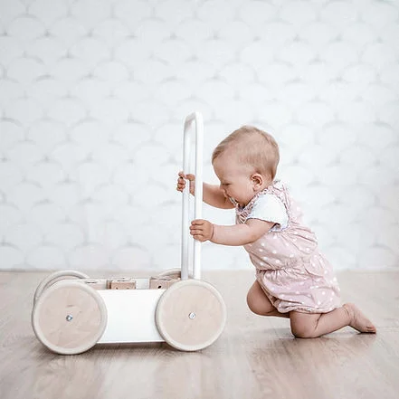 أوه نو Wooden Baby Walker