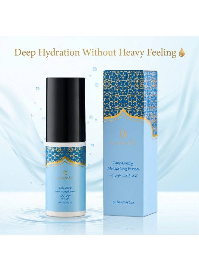BLOOMING DAY Hydra Soft Essence 30ml – Lightweight Hydrating Facial Essence with Ectoin & Hyaluronic Acid for Soft & Smooth Skin - Image 1