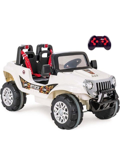 Attack Double Remote Control 12 Volt Battery Jeep