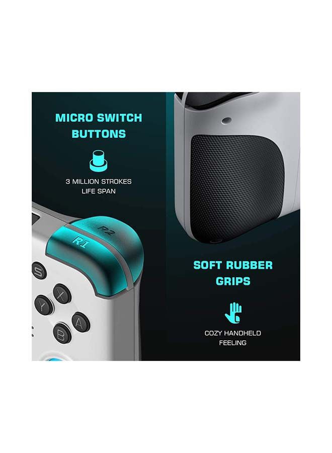 بيوينتي ذراع تحكم X2 للهواتف التي تعمل بنظام أندرويد - كلاود وستاديا وفورتكس للألعاب بتصميم سلكي مزود بمنفذ Type-C قابل للتحريك بزاوية 51 درجة، مصمم للرياضات الإلكترونية عن طريق التوصيل والتشغيل من دون بطار - Image 5