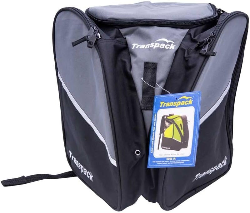 Transpack Edge Junior Water-Resistant 33L Ski/Snowboard Boot Helmet Goggles & Gear Backpack Bag - Image 1