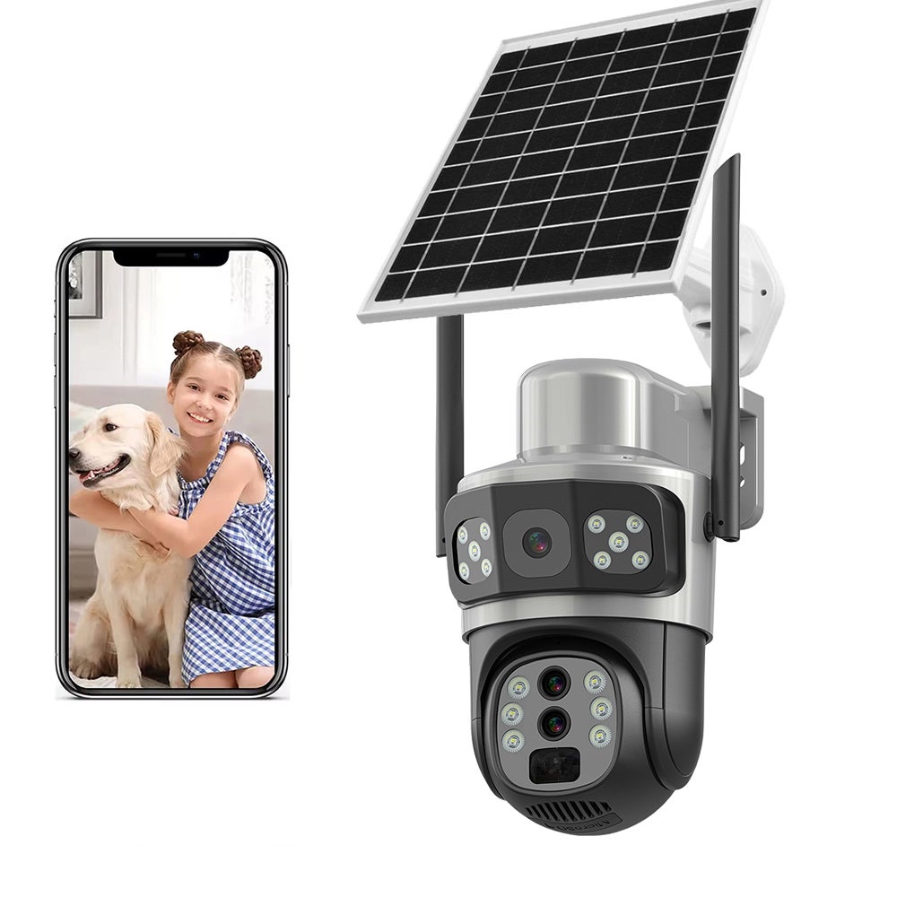 جليفار GLEVAR Wireless Solar Security Camera
