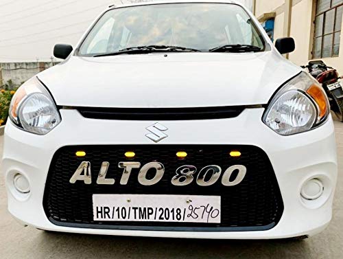 SDR Front Grill for Maruti Suzuki Alto 800 (Chrome) - Image 1