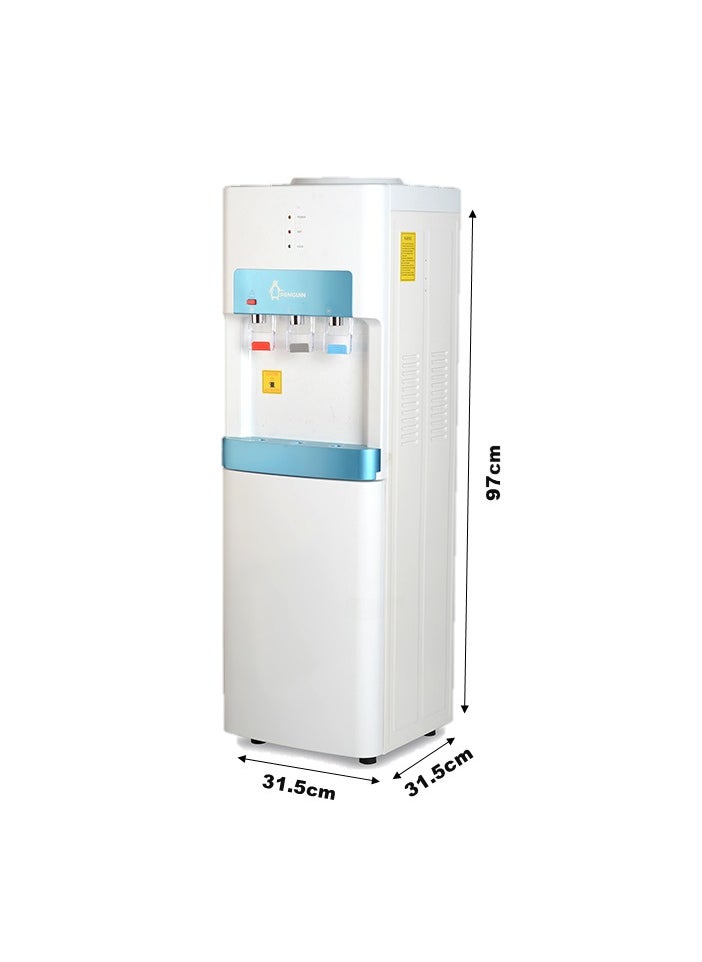 Penguin - Water dispenser 3 taps with cabin HR002 White - Image 1