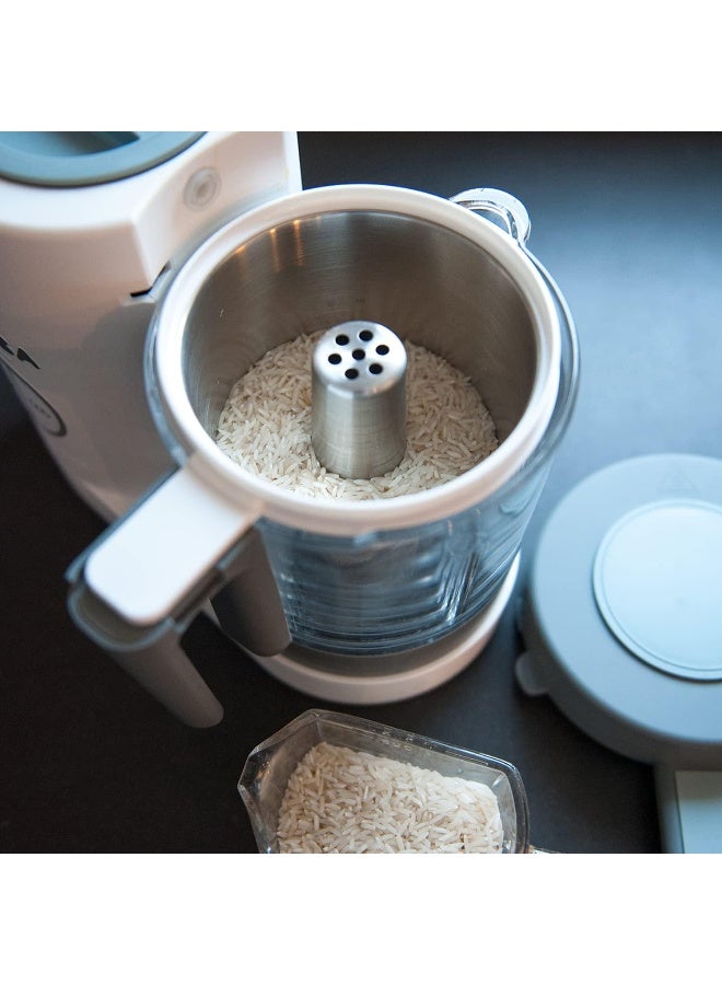 BEABA Béaba Rice Pasta and Grain Neo Insert, Baby Food Maker, White - Image 4