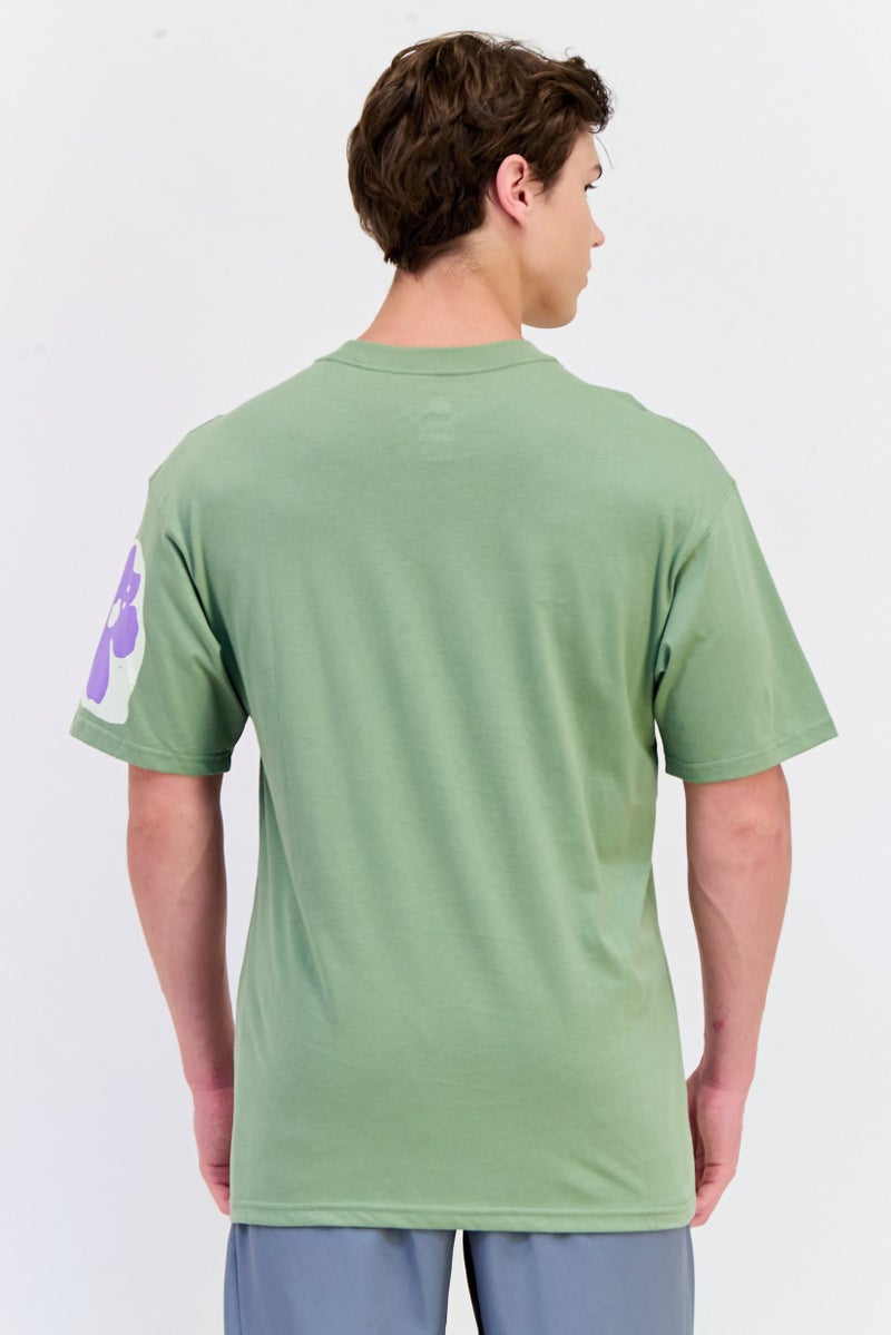 Nike تي شيرت رجالي فضفاض بأكمام قصيرة للخارج، متعدد الألوان - Image 4