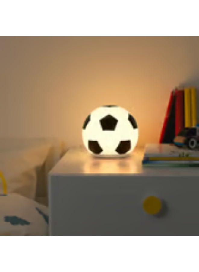 مصباح طاولة LED, نقش كرة قدم - Image 2