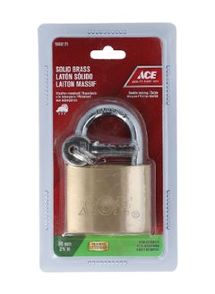 ACE Hardened Chrome Plated Double Locking Padlock Brass 64 cm 98794  - Image 2