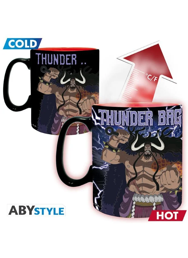 أبيستايل ONE PIECE Mug Heat Change 460 ml Luffy vs Kaidou
