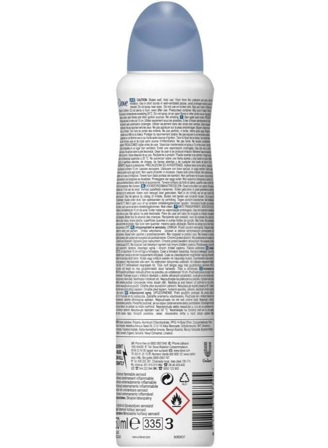 Dove Deodorant Spray Original - 250ML - Image 5
