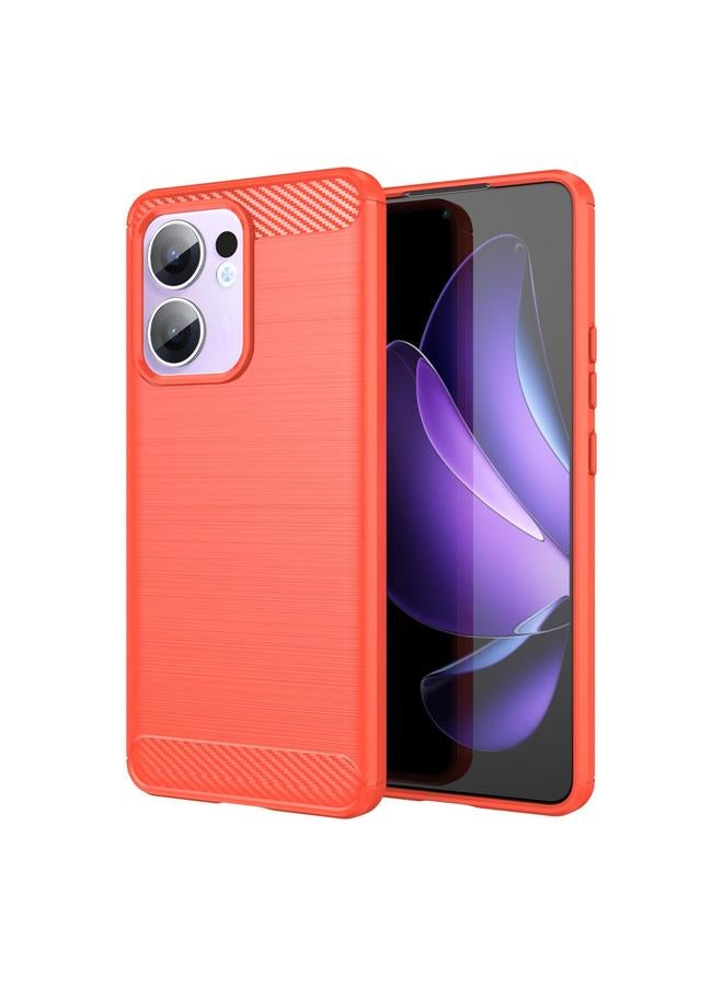 اس-توب جراب لهاتف OPPO Reno13 F 5G مصنوع من ألياف الكربون وملمس ناعم من مادة TPU - Image 1